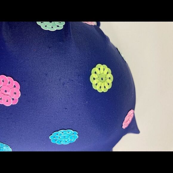 VICTORIA’S SECRET bathing suit top, 36D, blue - Picture 10 of 12